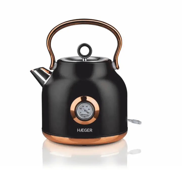 EK-22B.024A tetera eléctrica 1,7 L 2200 W Negro, Oro
