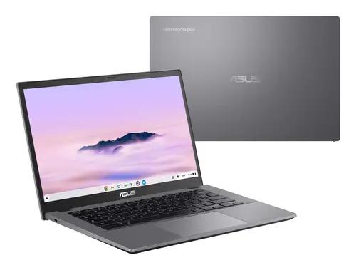 Chromebook Plus CX34 CB3402CVA-MW1596 - Ordenador Portátil 14" Full HD (Intel Core 5 120U, 8GB RAM, 256GB UFS, Graphics, ChromeOS) Gris Rocoso - Teclado QWERTY español - Imagen 5