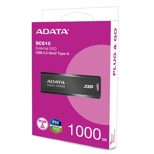 SC610 unidad flash USB 1 TB USB tipo A 3.2 Gen 2 (3.1 Gen 2) Negro - Imagen 12