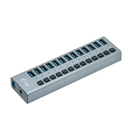 USB 3.0 Charging HUB 13port + Power Adapter 60 W - Imagen 2