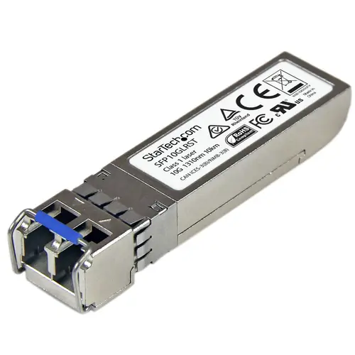 Módulo SFP+ Compatible con Cisco SFP-10G-LR - 10GBASE-LR - Fibra Monomodo 10GbE - SFP+ Ethernet Gigabit de 10Gb - LC 10km - 1310nm - Cisco Firepower, ASR9000, C9300 DDM - Imagen 1