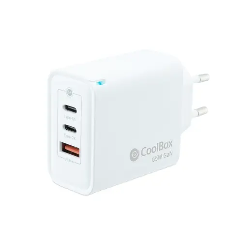 Cargador USB 65W con tecnología GaN - Imagen 1