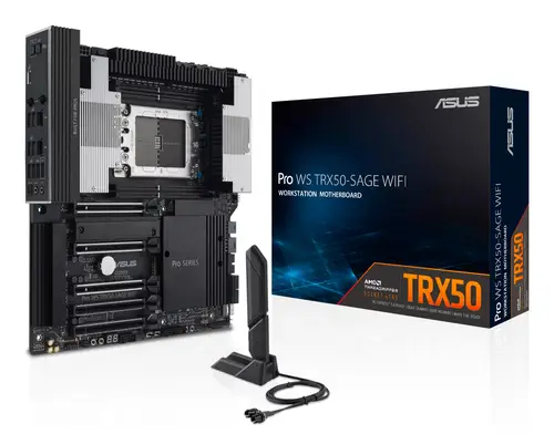 Pro WS TRX50-SAGE WIFI AMD TRX50 Socket sTR5 SSI CEB - Imagen 1