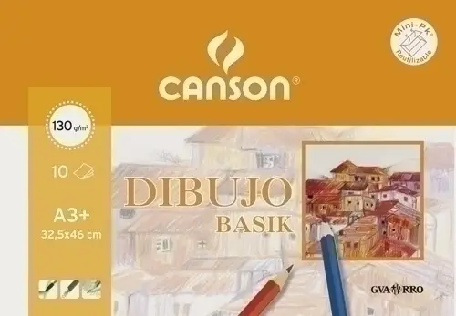 LAMINA G-C DIBUJO BASIK M.PK 10 A3+ LISA