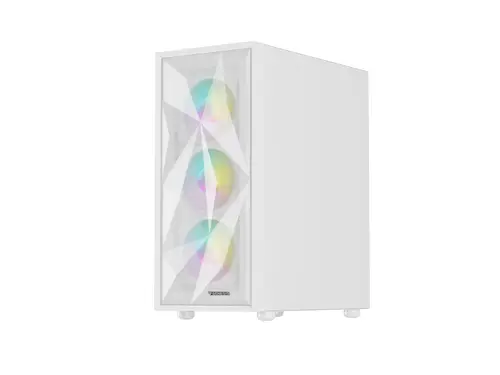 Diaxid 605 ARGB Midi Tower Blanco - Imagen 9