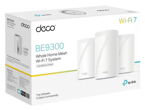 Deco BE65 Pro Tribanda (2.4 GHz / 5 GHz / 6 GHz) Wi-Fi 7 (802.11be) Blanco 3 Interno - Imagen 4
