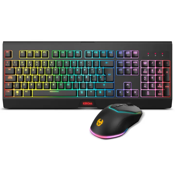 KABALA teclado Ratón incluido Juego RF inalámbrico QWERTY Español Negro