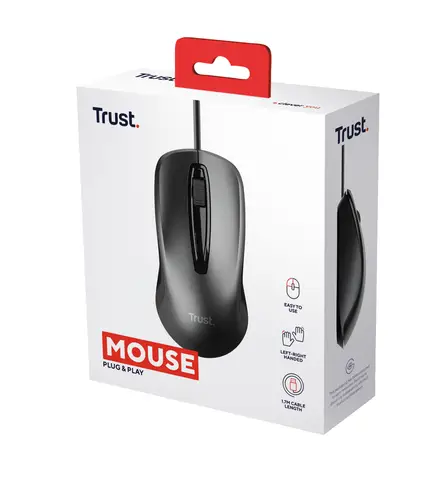 24657 ratón Oficina Ambidextro USB tipo A Óptico 1200 DPI - Imagen 5