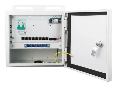 OSW-1031 switch No administrado 2.5G Ethernet (100/1000/2500) Energía sobre Ethernet (PoE) Negro - Imagen 1