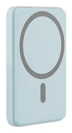 BUMAG5BL batería externa 5000 mAh Cargador inalámbrico Azul