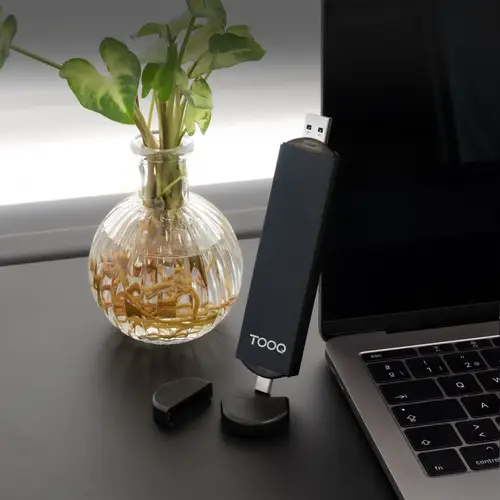 Caja Externa USB-C/M + USB-A/M para SSD M.2 NGFF/NVMe, Negra - Imagen 7