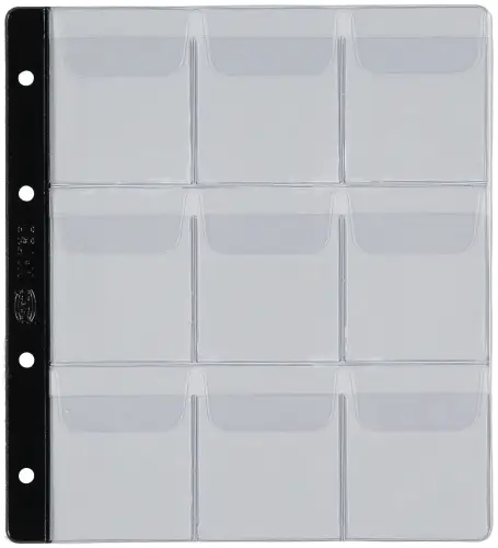 FUNDA para MONEDAS PARDO LM.NEG. Ø 55