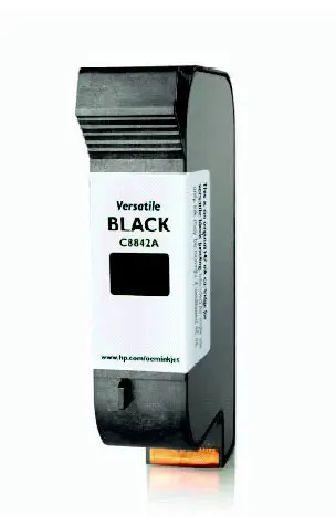 C8842A cartucho de tinta Original Negro 1 pieza(s)