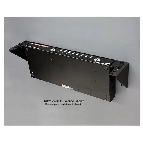 Rack de Acero Vertical de Pared 1U 19in Pulgadas para Equipos Montaje Vertical - Imagen 4