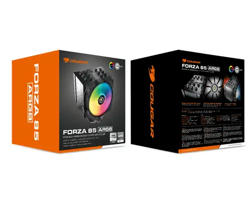 Forza 85 Procesador Refrigerador de aire Negro - Imagen 6