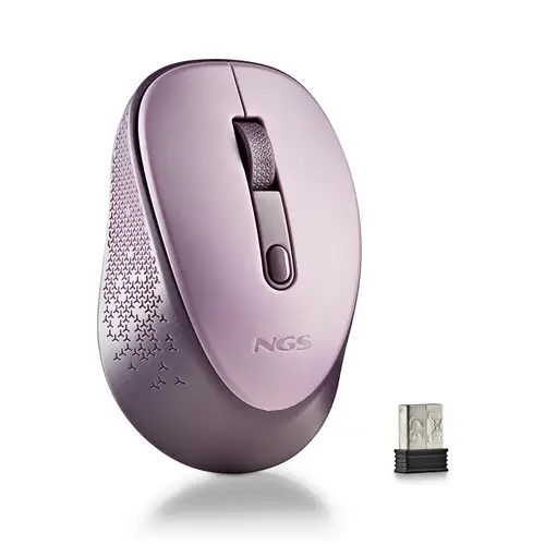 DEW ratón Oficina Ambidextro RF inalámbrico Óptico 1600 DPI - Imagen 4
