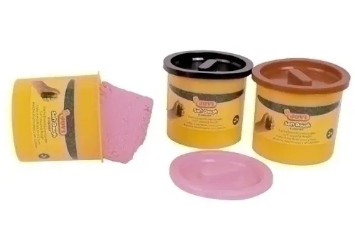 PLASTILINA JOVI BLANDIVER ROJO - Pack de 5 unidades