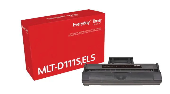 Everyday El tóner Everyday Mono de Xerox es compatible con Samsung MLT-D111S/ELS, Capacidad estándar