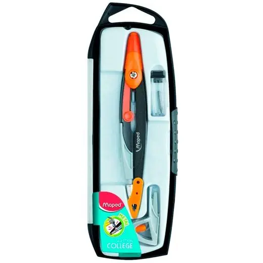 MAE ESTUCHE COMPAS OPEN 3P. 536953 - Pack de 10 unidades