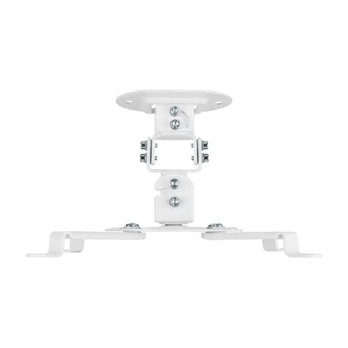 Soporte Universal Giratorio, Inclinable de Techo para Proyector 13.5Kg, Blanco - Imagen 1