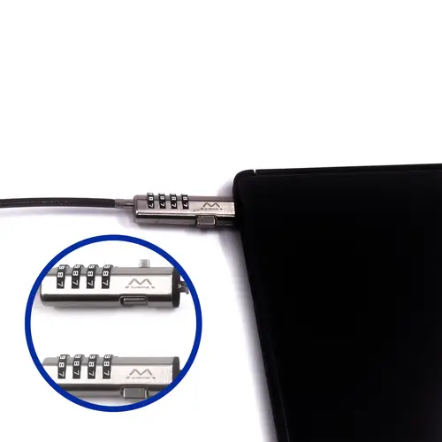 EW1238 cable antirrobo Negro 1,8 m - Imagen 5