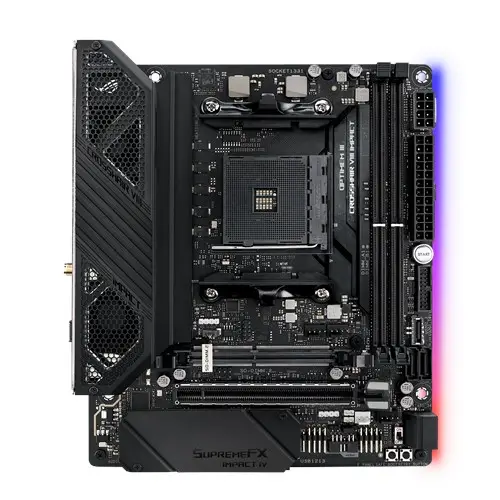 ROG Crosshair VIII Impact AMD X570 Zócalo AM4 Mini DTX