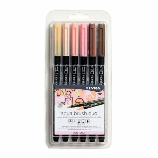 Aqua Brush Duo rotulador Colores surtidos 6 pieza(s)