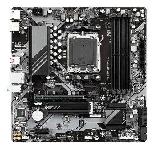 A620M GAMING X Placa base - Soporta CPUs AMD Ryzen 8000, VRM digital de 8+2+1 fases, hasta 8000MHz DDR5 (OC), 1xPCIe 4.0 M.2, LAN GbE, USB 3.2 Gen 2 - Imagen 2