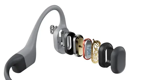 OpenSwim Pro Auriculares Inalámbrico De oreja abierta Deportes Bluetooth Gris - Imagen 3