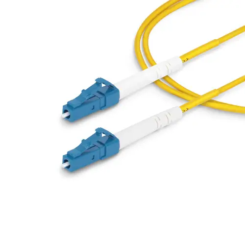 Cable de Fibra Óptica Simplex LC a LC (UPC) OS2 Monomodo de 2m - 9/125µm - 40G/100G - Resistente a Dobleces - Low Insertion Loss - Cable LSZH - Cable de Parcheo de Fibra - Imagen 5