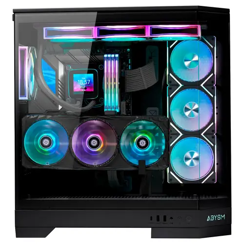 Caja E-ATX Danube Sava H600 Black - Imagen 7