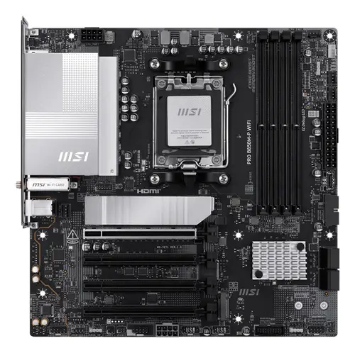 PRO B850M-P WIFI AMD B850 Zócalo AM5 micro ATX - Imagen 2