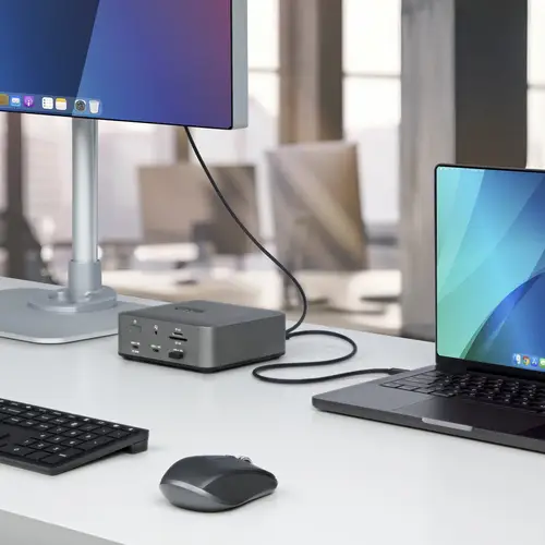 Cable Thunderbolt 5 de 80cm - Cable Thuderbolt Certificado - 80Gbps Hasta 120Gbps - Entrega de Alimentación PD de 240W - 8K 60Hz - Compatible con Thunderbolt 4/USB-C - USB Tipo C - Imagen 9