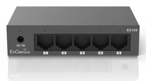ES105 switch No administrado Gigabit Ethernet (10/100/1000) Negro - Imagen 3