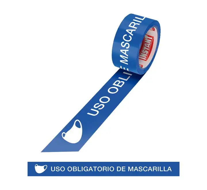 CINTA ADH. INSTANT OBLIG. MASCARILLA 48MMX30M