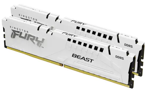 FURY Beast 32GB 6000MT/s DDR5 CL36 DIMM (Kit de 2) White EXPO - Imagen 1