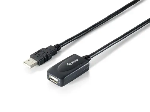 133311 cable USB USB 2.0 15 m USB A Negro - Imagen 1