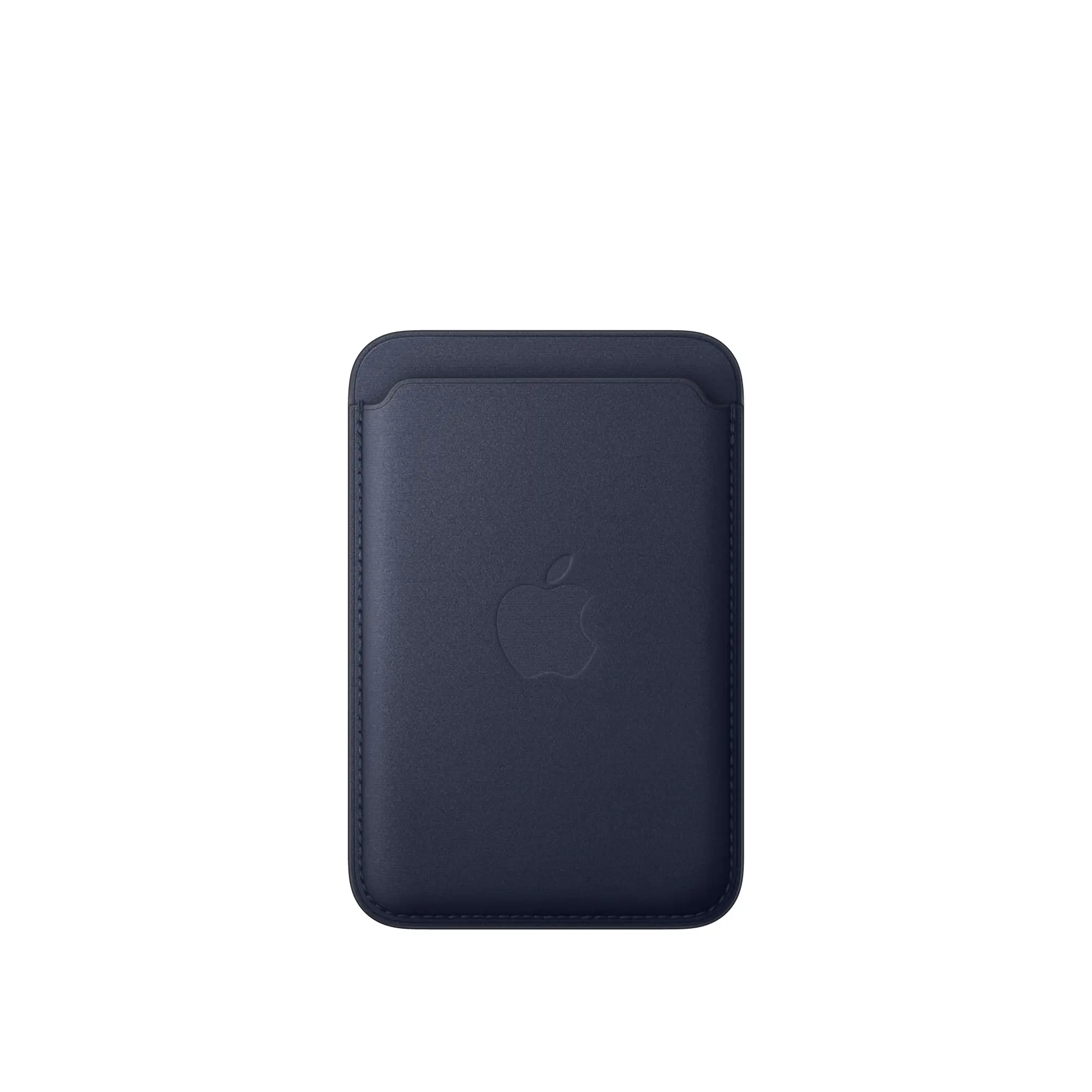 Cartera de trenzado fino con MagSafe para el iPhone - Azul marino