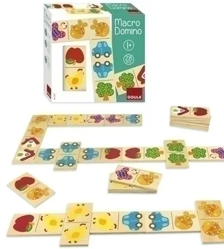 JUEGO DOMINO GOULA MACRO DOMINO 28 PIEZA