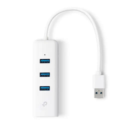 UE330 base para portátil y replicador de puertos Alámbrico USB 3.2 Gen 1 (3.1 Gen 1) Type-A Blanco - Imagen 1