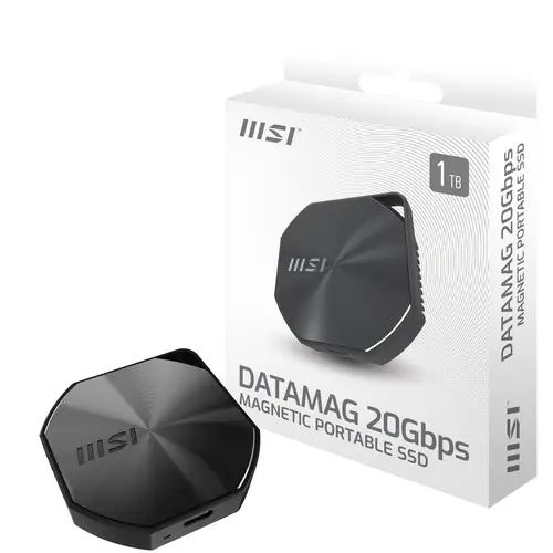 DATAMAG 20GBPS 1TB unidad externa de estado sólido USB Tipo C USB 3.2 Gen 2x2 Negro - Imagen 2