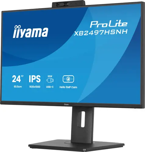 ProLite XB2497HSNH-B1 24IN IPS LCD 4MS 1920X1080 350CD/M2 HDMI/DP/USB 2 pantalla para PC 60,5 cm (23.8") 1920 x 1080 Pixeles Full HD Negro - Imagen 7