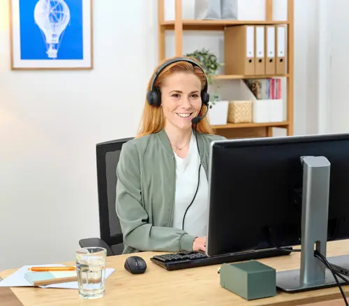 HS-260 Auriculares Alámbrico Banda para cuello Oficina/Centro de llamadas USB tipo A Negro - Imagen 9