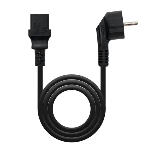 10.22.0110 cable de transmisión Negro 10 m C13 acoplador CEE7/7 - Imagen 1