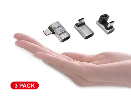 Adaptador USB 4 C a C, 40Gbps, PD 240W, paquete de 3 - Imagen 5