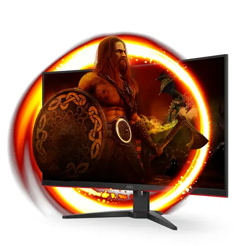 G2 C32G2ZE/BK pantalla para PC 80 cm (31.5") 1920 x 1080 Pixeles Full HD LED Negro, Rojo - Imagen 1