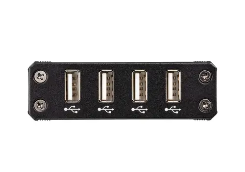 Extensor USB 2.0 por Cat 5 con hub de cuatro puertos (hasta 100 m) - Imagen 3