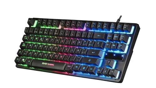 Combo RGB Teclado y Ratón, Diseño TKL, Layout Español, MCPTKLES, Color Negro - Imagen 3