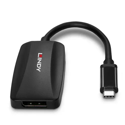 43337 adaptador de cable de vídeo 0,13 m USB Tipo C DisplayPort Negro - Imagen 5
