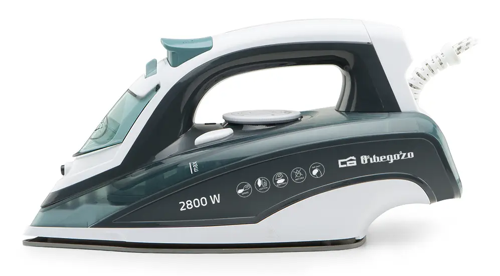 SV 2800 Plancha a vapor Suela de cerámica 2800 W Verde, Gris